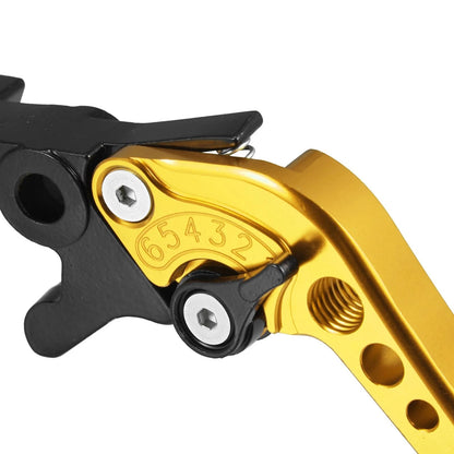 Gold Tone Aluminum Brake Clutch Levers for Honda CBR300R (2016-2019) 1 Pair
