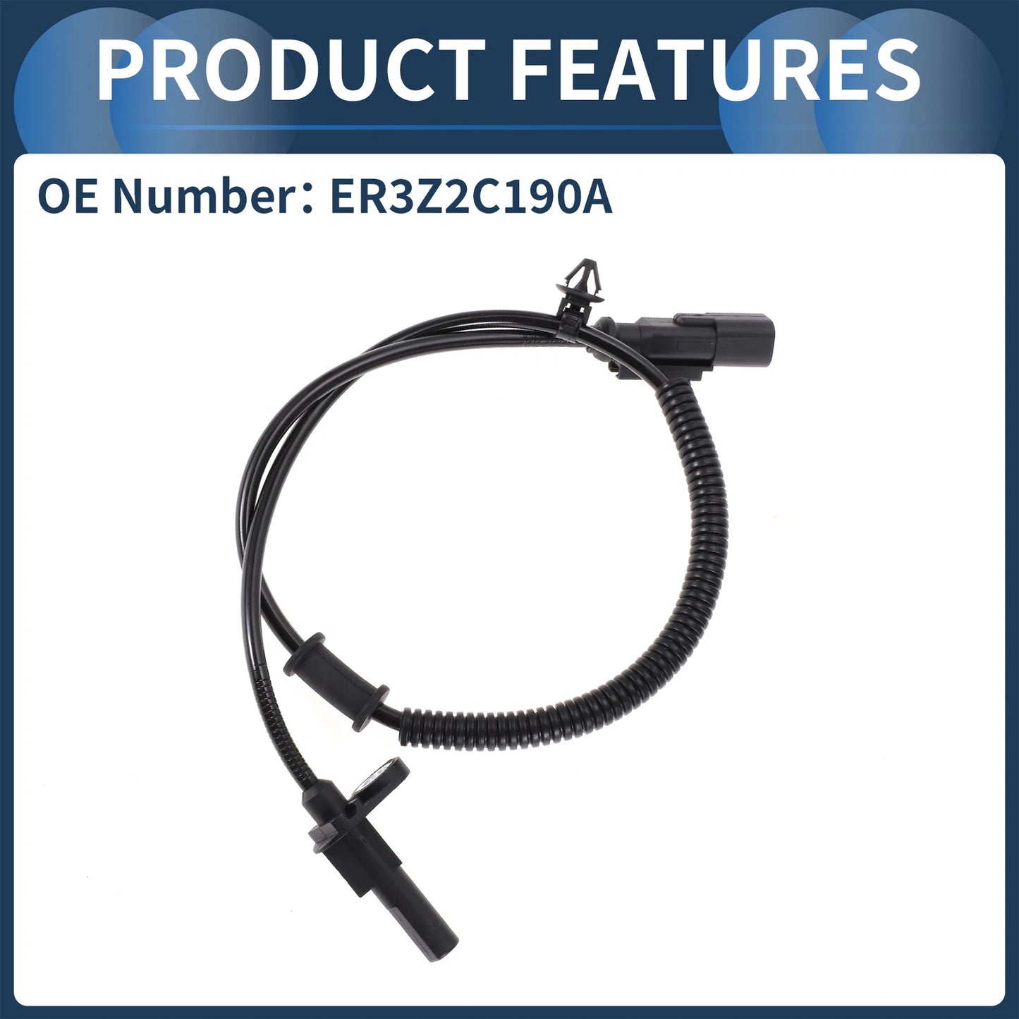 ABS Wheel Speed Sensor for Ford Mustang Rear (2015-2023)