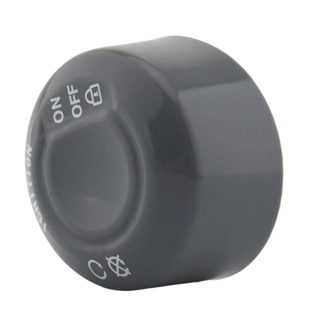 Engine Start Stop Button Cap Protector Cover Grey for BMW R1200GS R1300GS (2013-2023)