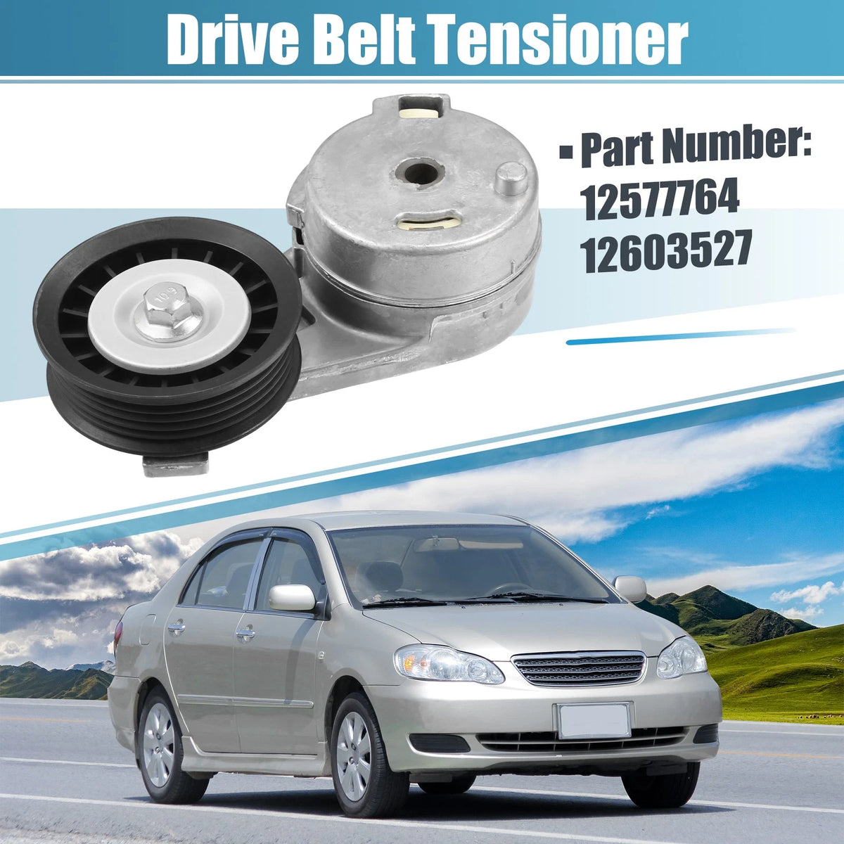 Belt Tensioner Pulley Assembly 3.5L for Chevrolet Impala