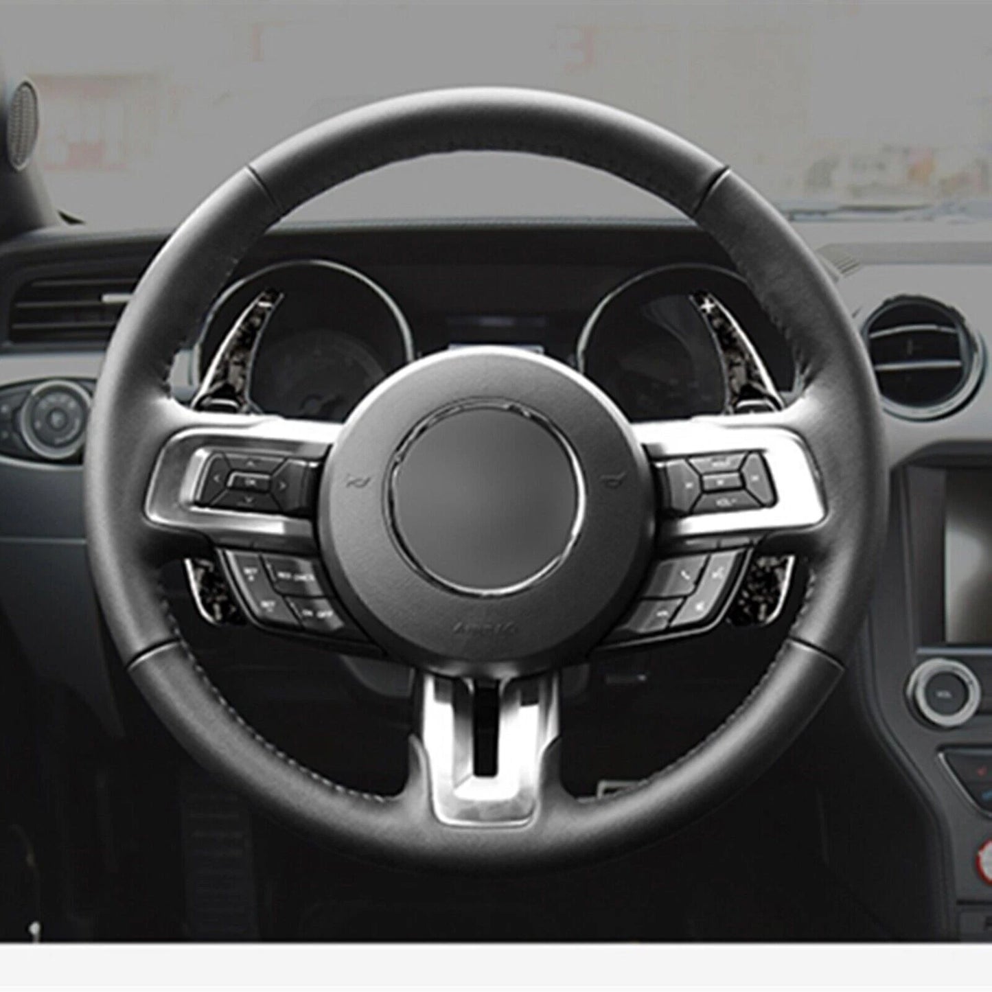 Steering Wheel Shifter Paddle Extensions for 2015-2023 Ford Mustang (15-23)