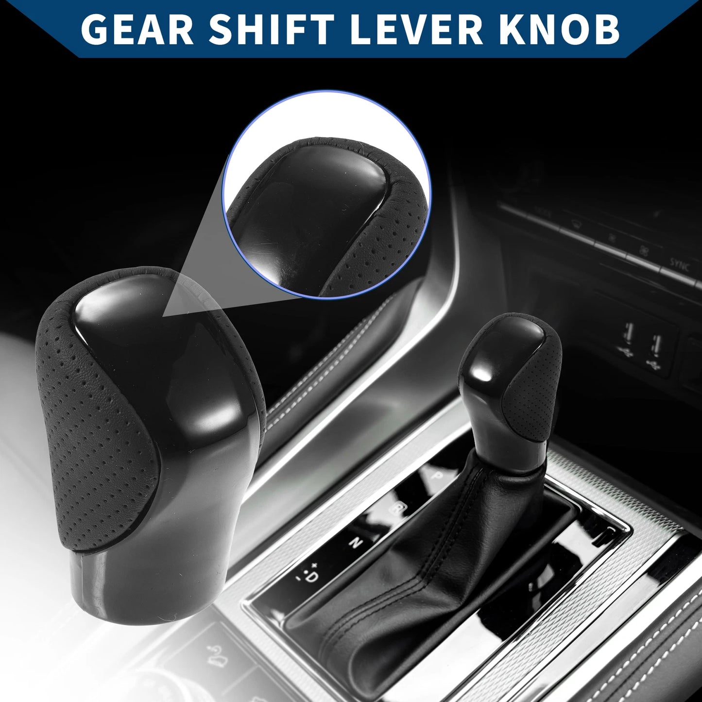 Faux Leather Gear Shift Knob for Lexus ES300h (2013-2018)