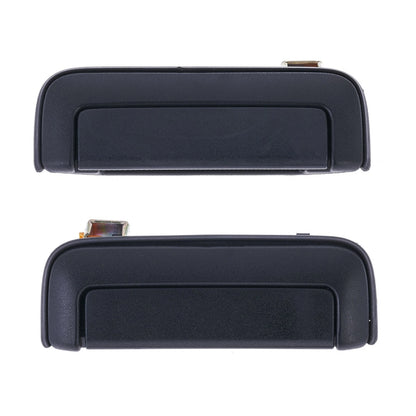 Door Handle Outer 2 x Black Front LH+RH for Mitsubishi Triton (1996–2007)