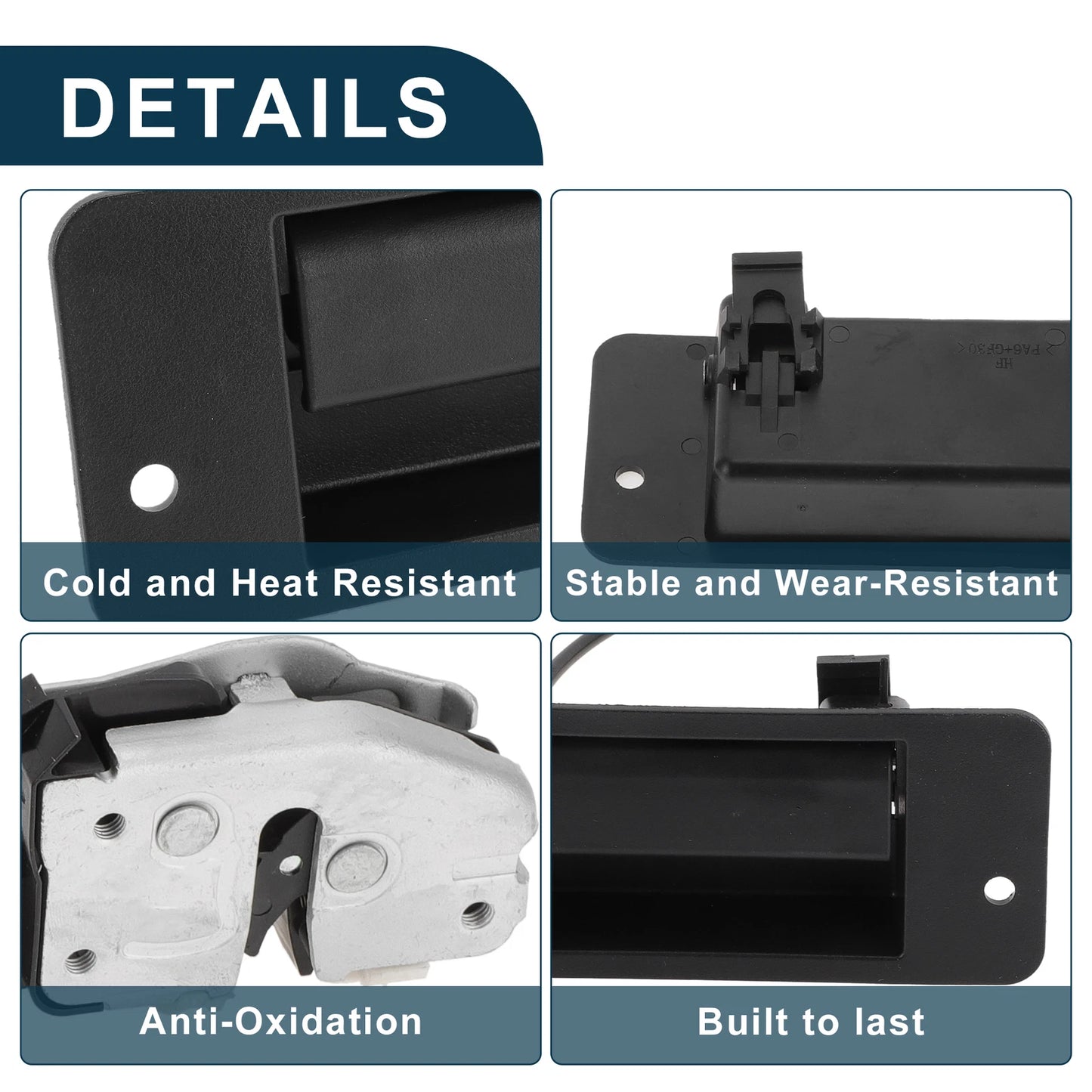 Tailgate Handle Bezel for Ford E150 E250 E350 E450 (2000-2023)
