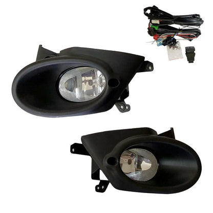 Fog Lights Driving Lamp Complete Set w Wire Fits Honda Jazz GE SV HB 2008-10