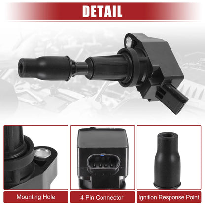 4 Pcs Ignition Coils for Kia Optima (2016-2020)
