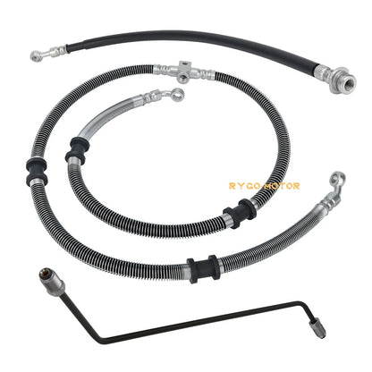 Front Brake Hose Line Pipe for Yamaha Grizzly 450 YFM450 4x4 Auto (2011–2014)