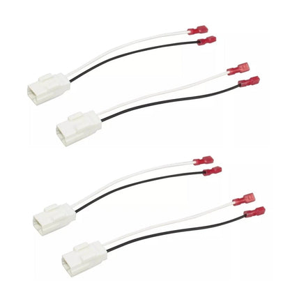 4 x Speaker Wiring Harness for Jeep Grand Cherokee, Renegade, Dodge, Chrysler