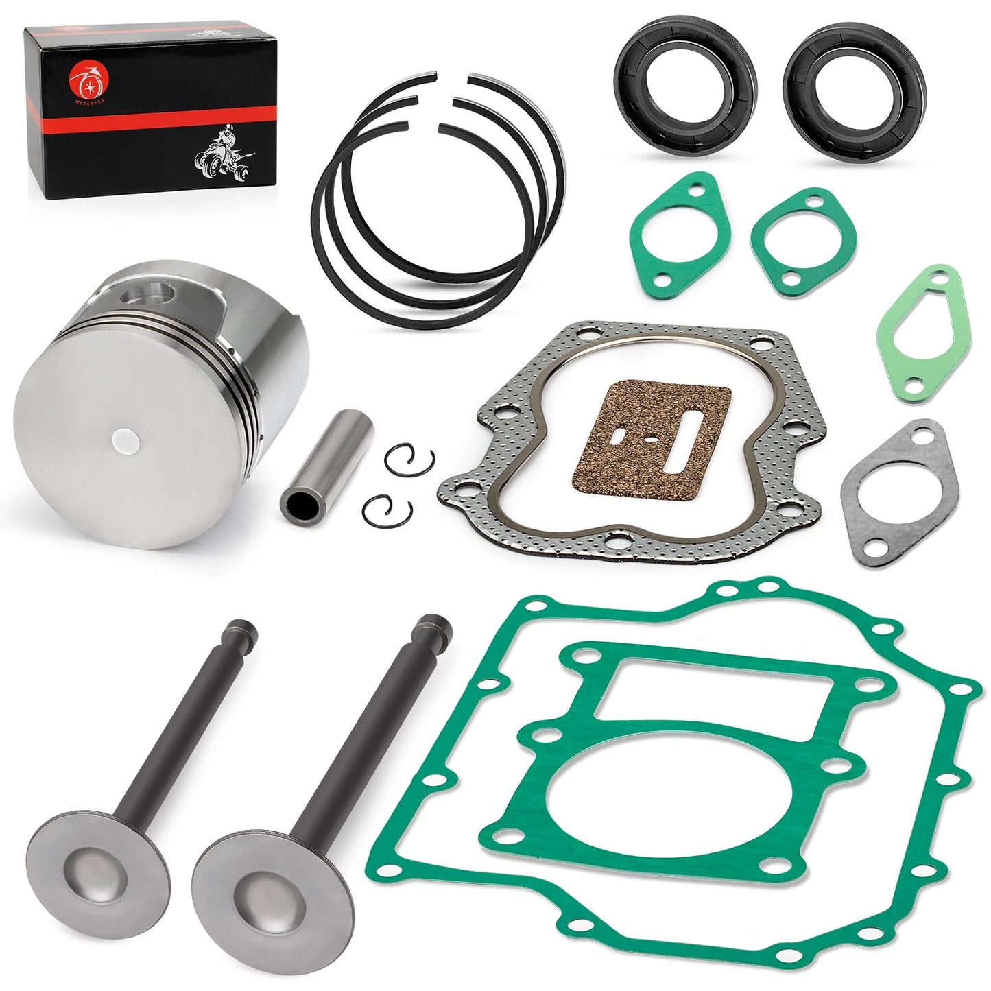 Engine Rebuild Kit Piston Rings for Club Car 341cc (1986-1991)