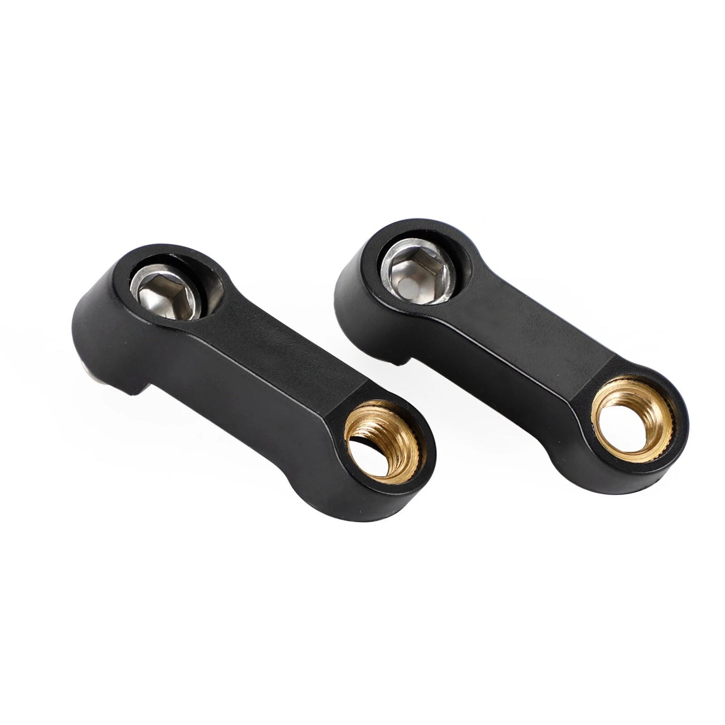 M10 x 1.5mm Plastic Extension Mirror for Motorcycle Right Hand Thread