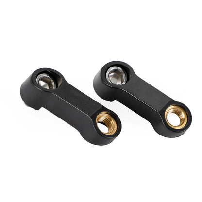 M10 x 1.5mm Plastic Extension Mirror for Motorcycle Right Hand Thread