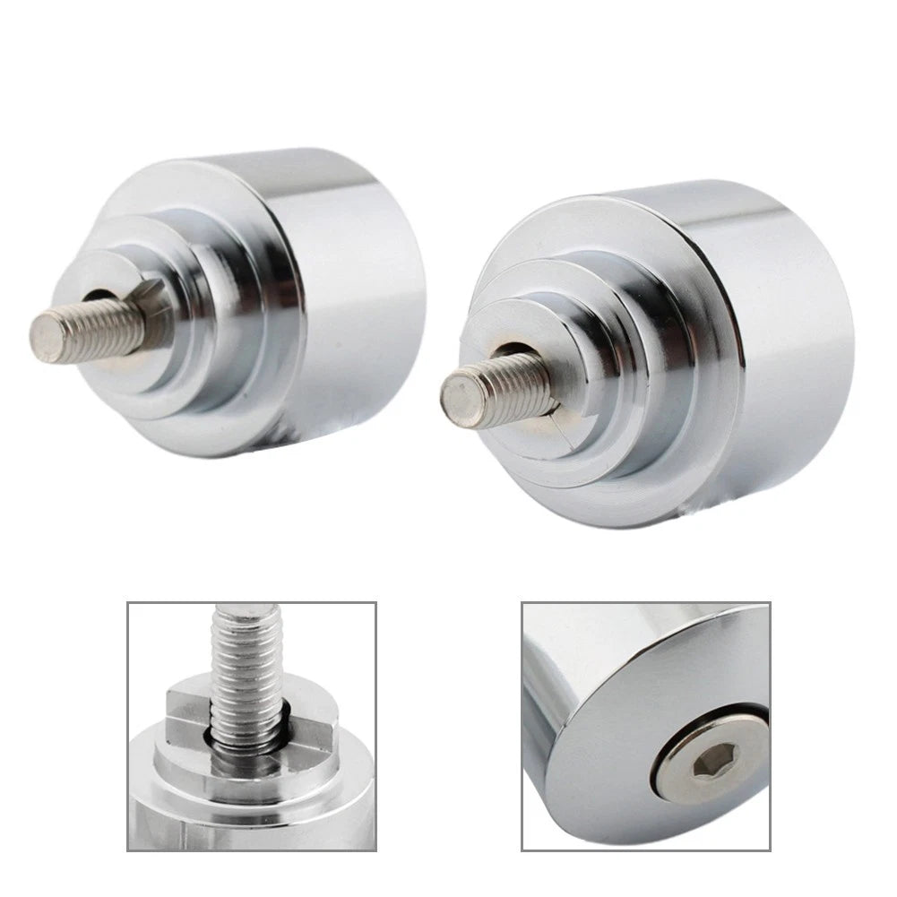 Handlebar Bar End Plug Caps for Honda CB559 CBR600 CBR954RR GL1800 (2001-2023)