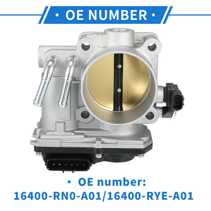 Throttle Body for Honda Accord 3.5L V6 Gas (2008-2012) - 1 x Piece