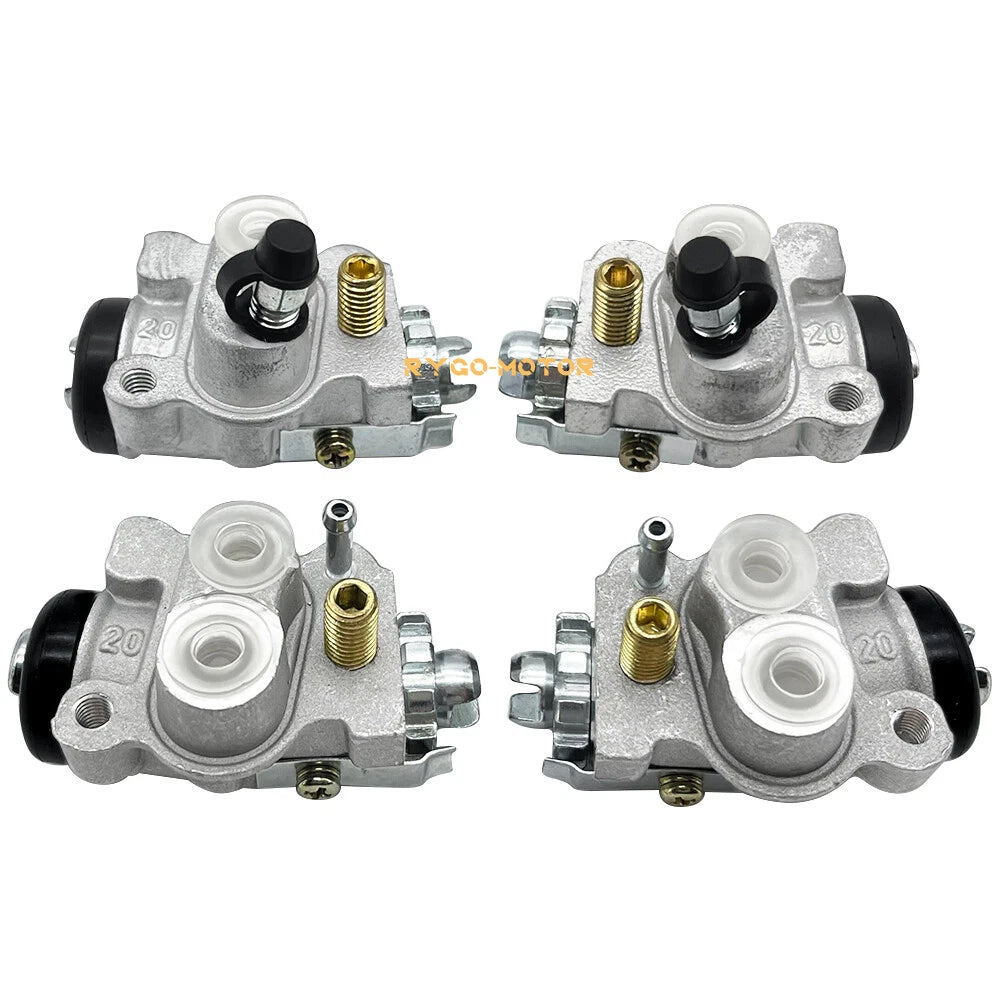 Front Brake Wheel Cylinders W Shoes Hole Plug for Honda TRX400FW Foreman 400