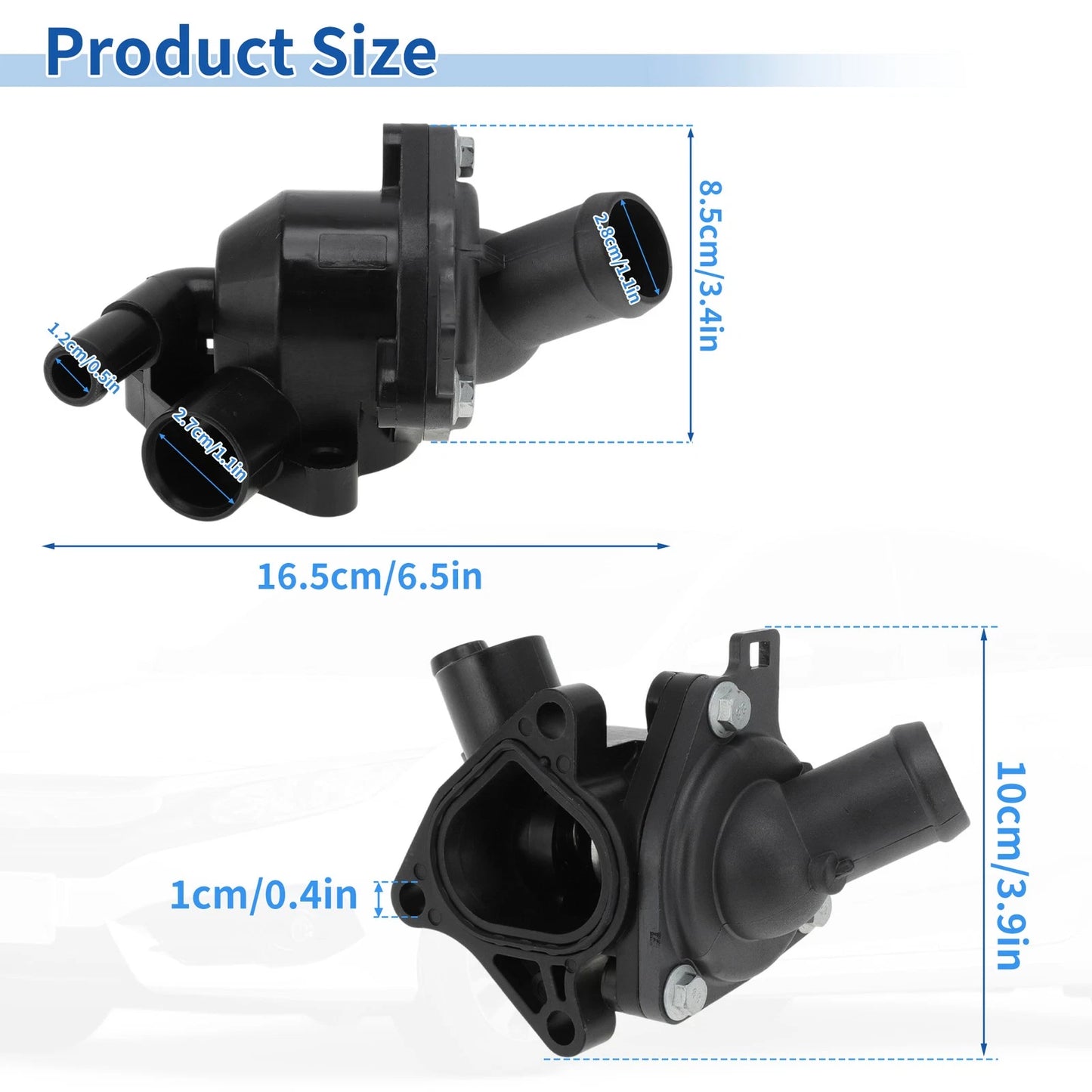 Engine Coolant Thermostat Housing for Honda Civic CR-V Element Accord (2001-2023)