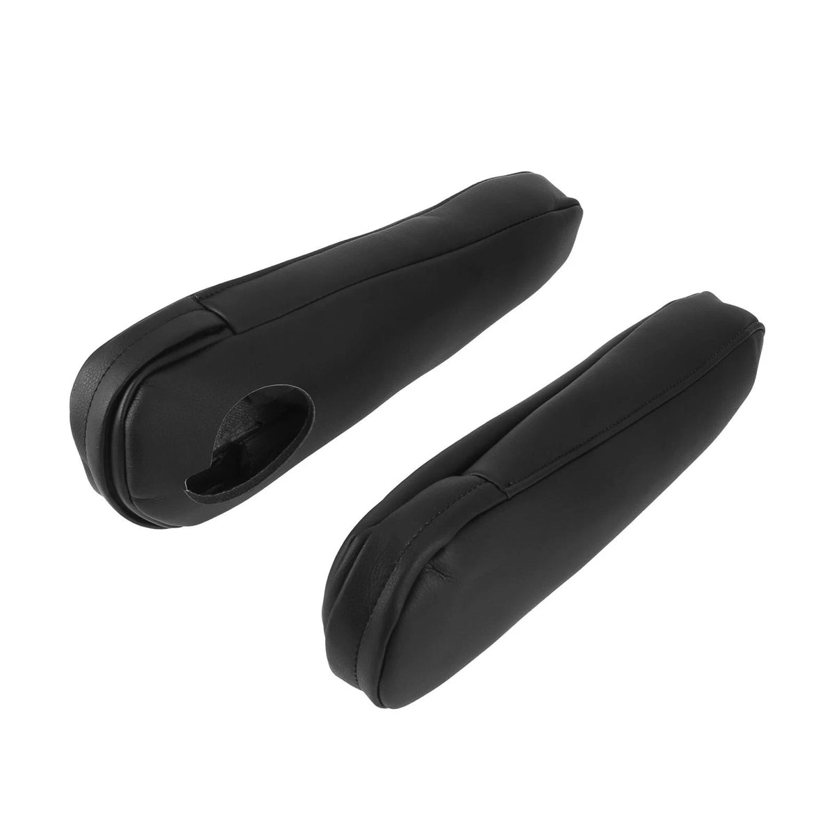 Car Front Seat Armrest Cover Replacement Black for Toyota Sienna (2011-2018)