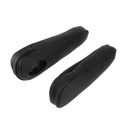 Car Front Seat Armrest Cover Replacement Black for Toyota Sienna (2011-2018)