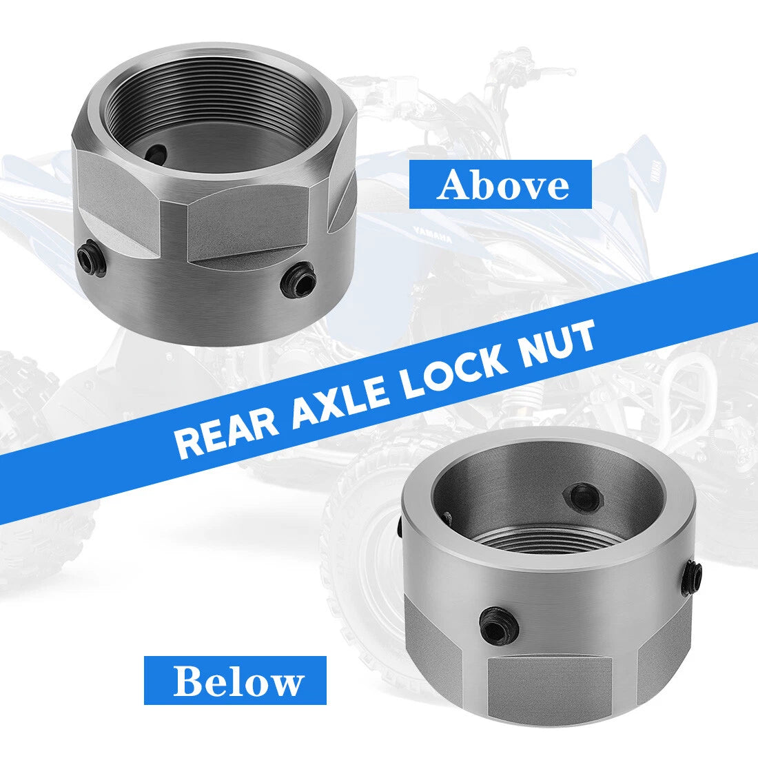 ATV Rear Axle Wheel Lock Nut for Yamaha YFZ450X YFZ450R