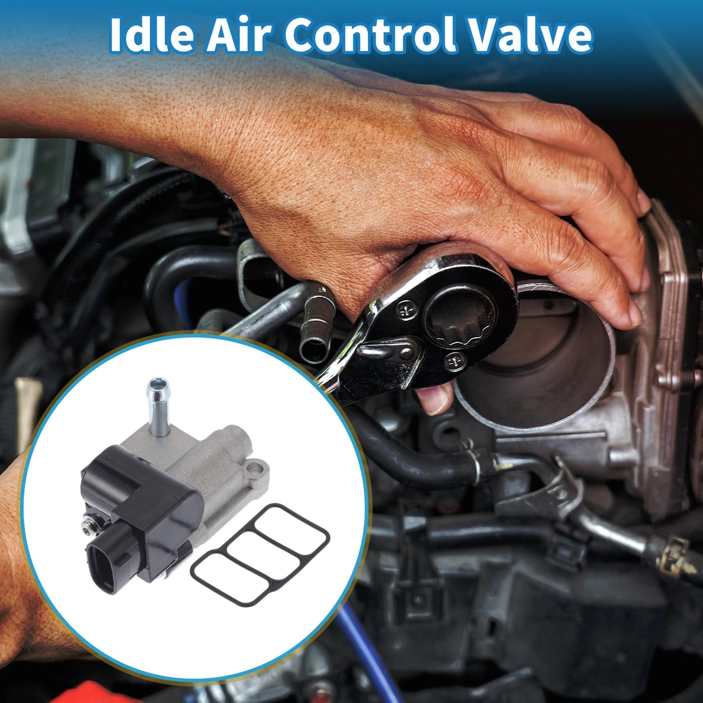 Idle Air Control Valve for Honda CR-V 2.4L L4 (2012-2016)