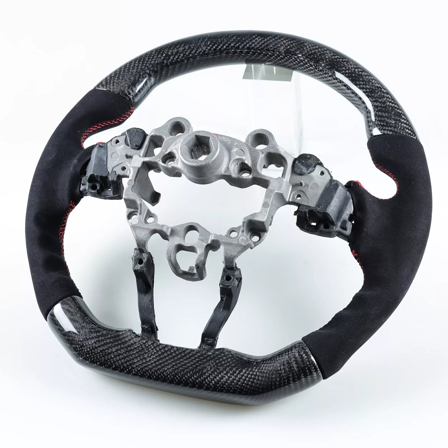 Carbon Suede Steering Wheel for Mazda 2 3 CX-3 CX-5 (2017-2021)