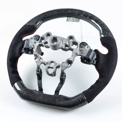 Carbon Suede Steering Wheel for Mazda 2 3 CX-3 CX-5 (2017-2021)