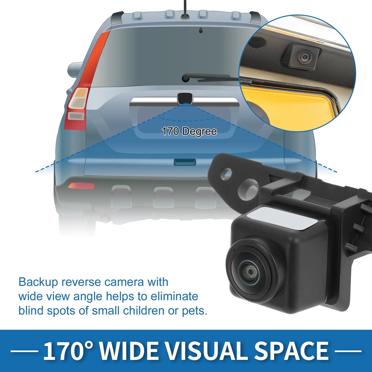 Rear View Camera for Nissan Rogue (2020-2023)