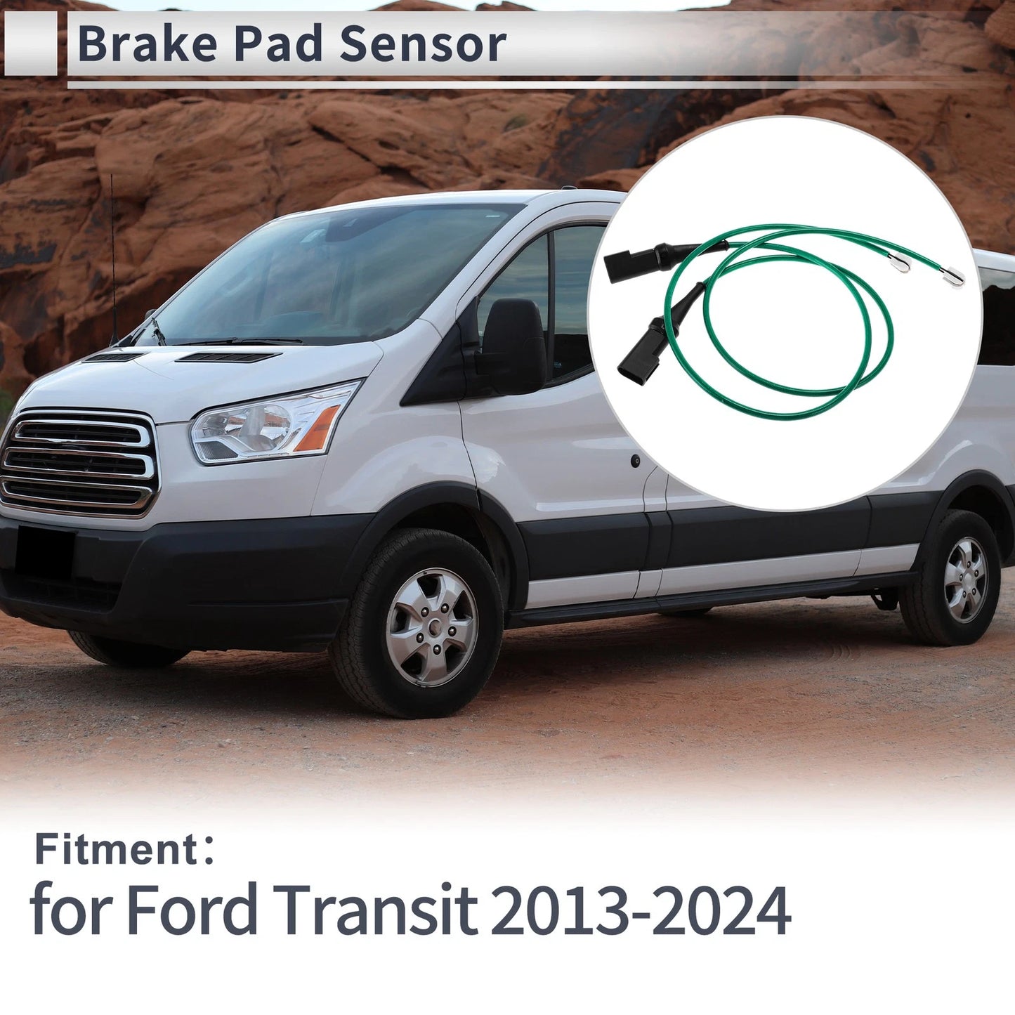 Rear Wheel Brake Pad Wear Sensor for Ford Transit (2013-2024)