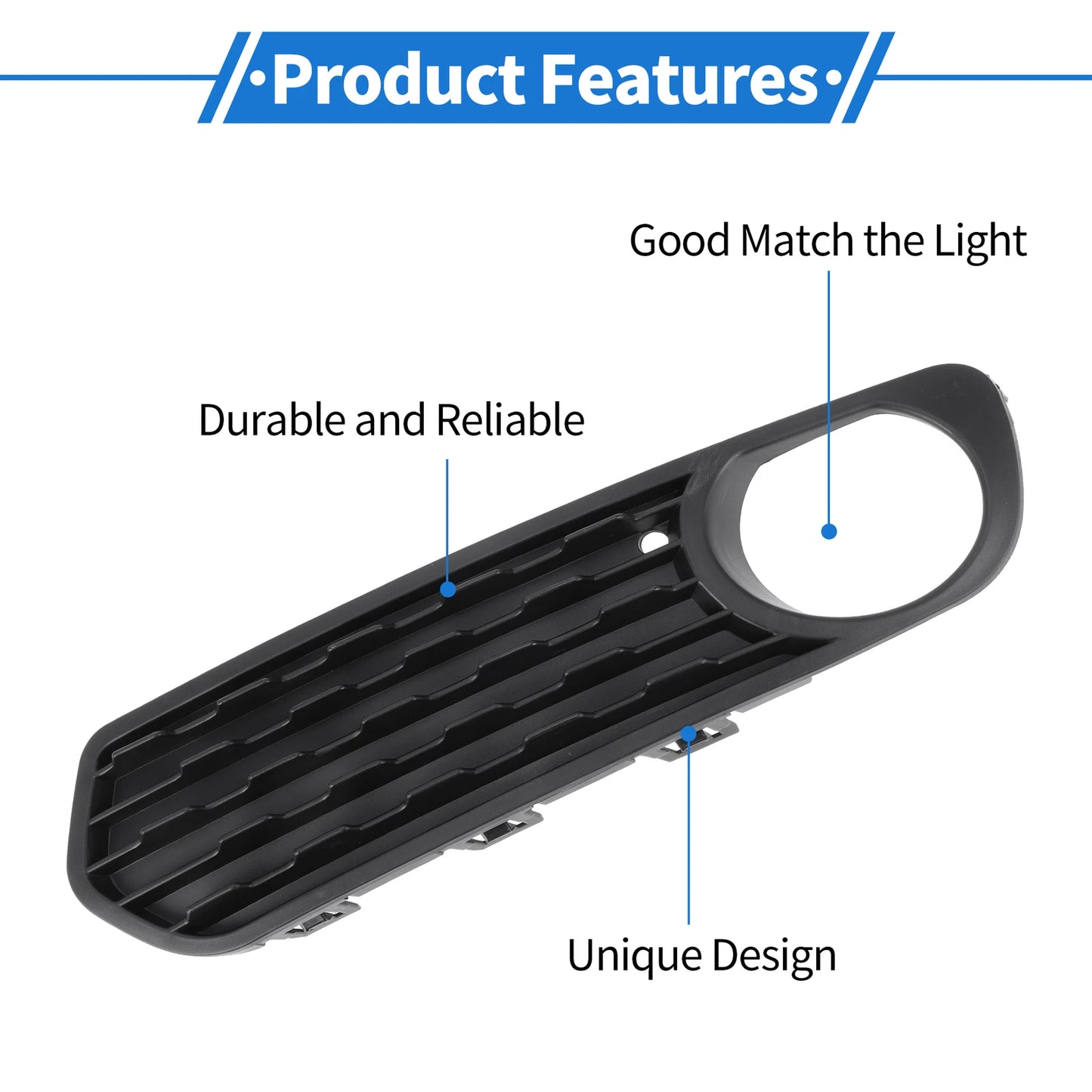1x Front Left Fog Light Grill for BMW F20 F21 (2010 - 2012)