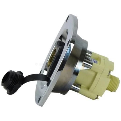 Caravan Water Filler Pressure Regulator Chrome Shurflo Inlet Recessed