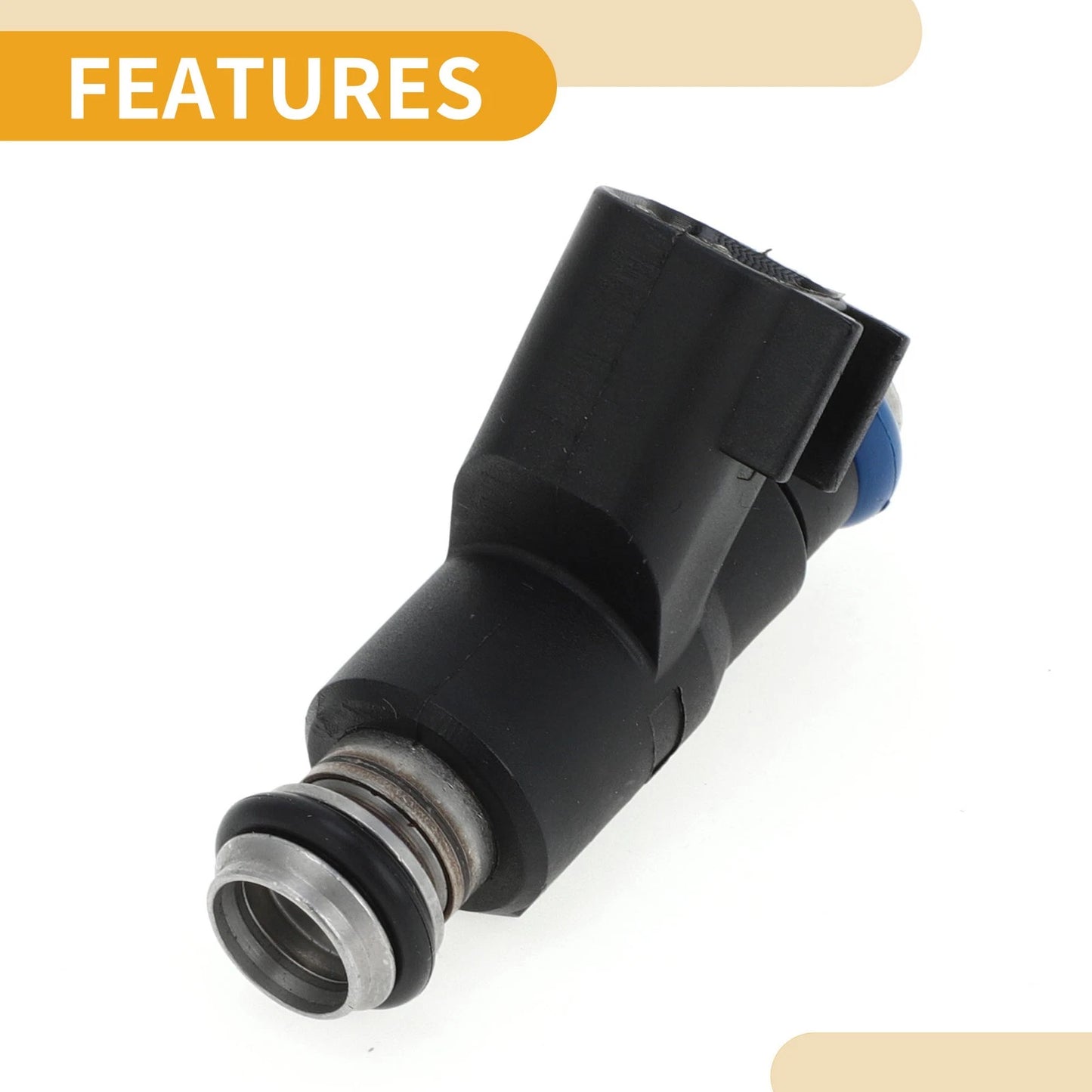 Fuel Injector 6.0L Flex for GMC Sierra 2500HD Black (2010 - 2018)