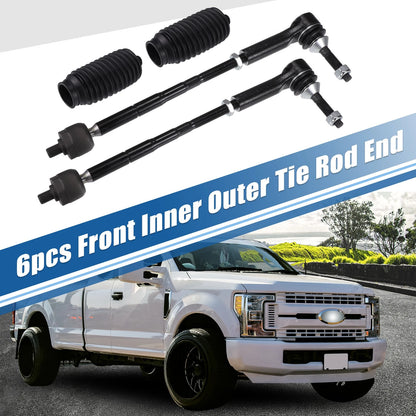 6pcs Tie Rod End Links for Ford Taurus (2013-2017)
