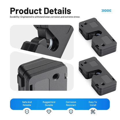 2 Pack Tailgate Slam Latch for Polaris Brutus HD/HDPTO/PRO XD/LEV/GEM