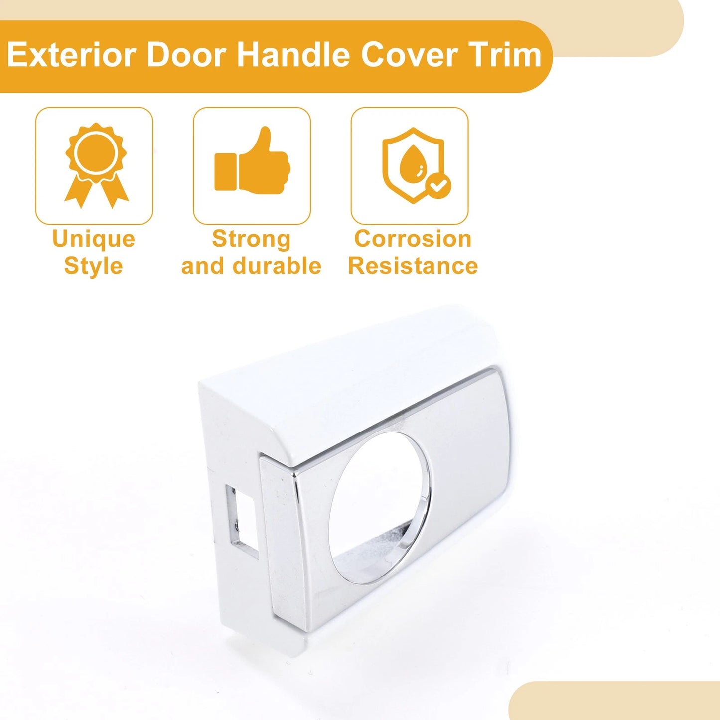 Exterior Door Handle Cover Trim for Buick Regal LaCrosse Encore ABS