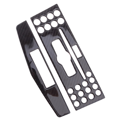 Carbon Fiber Console CD Panel Trim for Benz C-Class W204 (2007-2010)