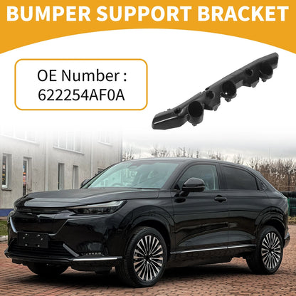 LH Front Bumper Support Bracket for Nissan Sentra (2016-2019) 1 Pc Black ABS