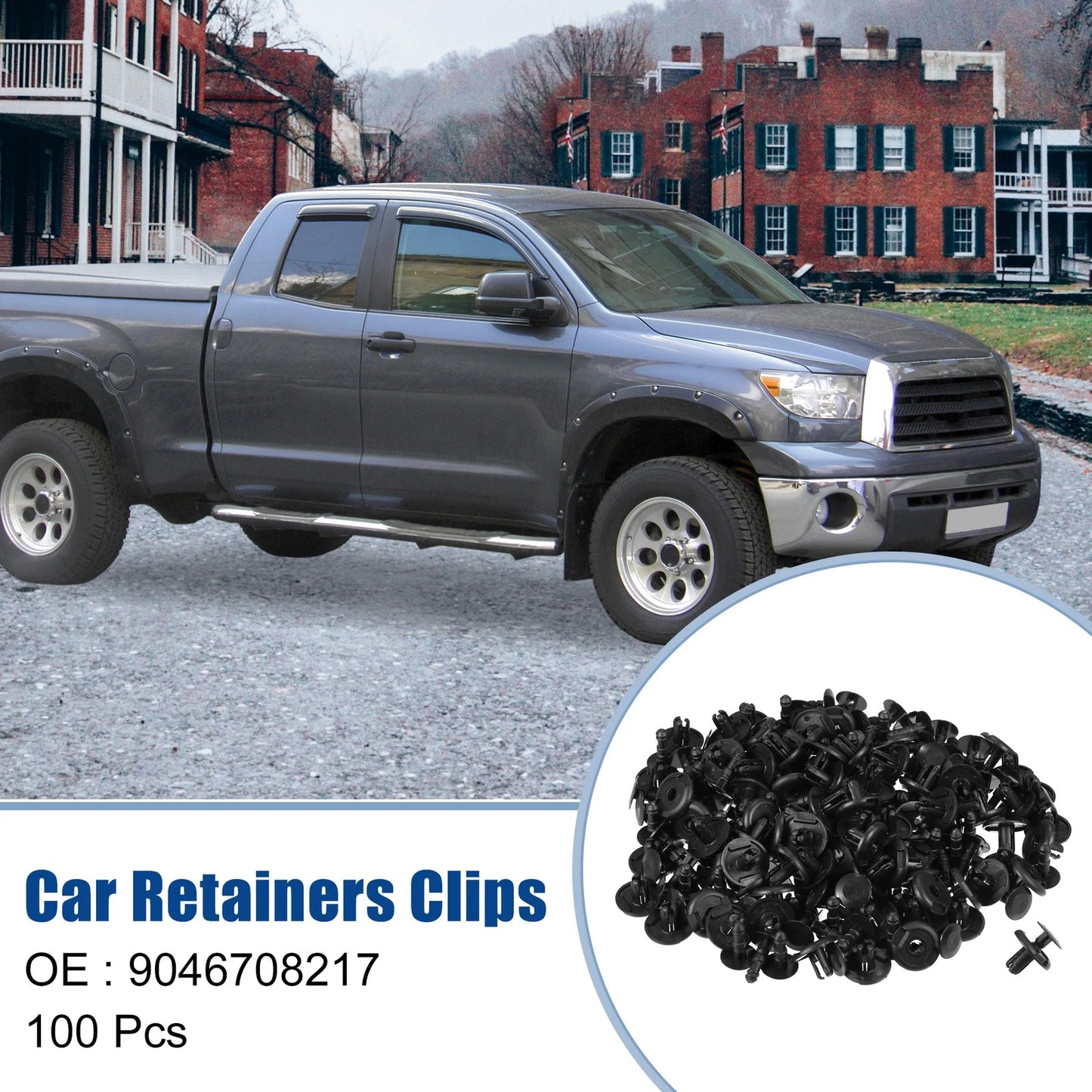 100 Pcs Car Radiator Cover Retainers Clips for Toyota 4Runner