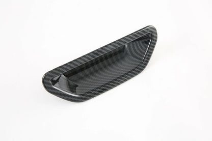 Rear Boot Door Handle Bowl Cover for Nissan Rogue Carbon Fiber Trim (2021-2023)