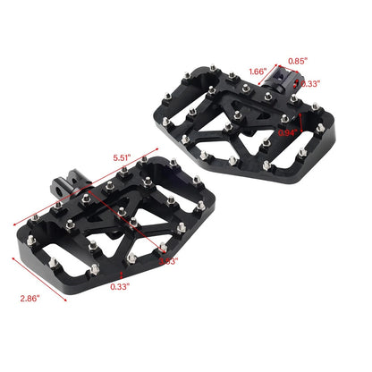 Front Foot Pegs for Harley FXBB FXLR FXLRS FXLRST FXST FLSB FXBR (2018-2023)
