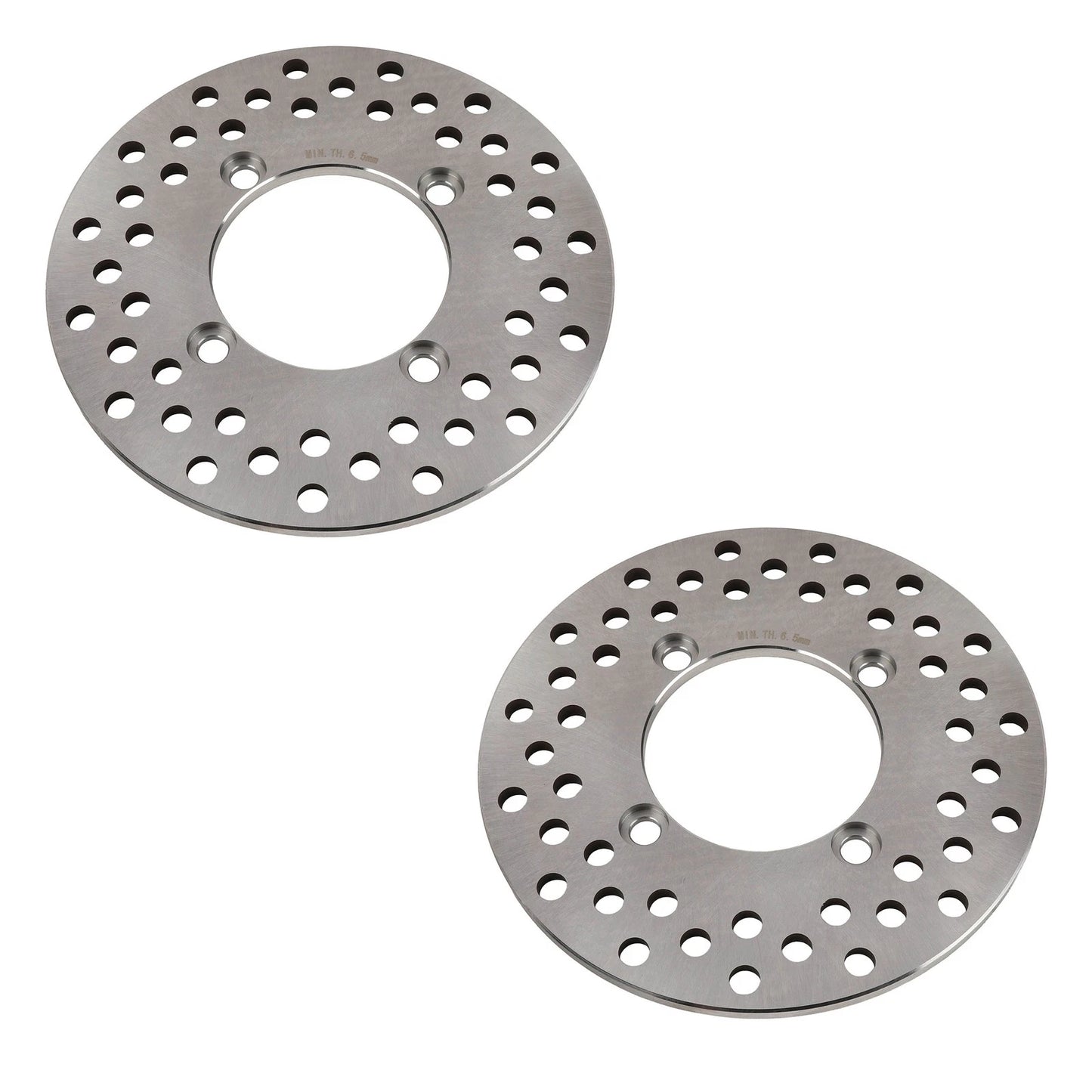 2 Front/Rear Disc Brake Rotors for Honda Big Red 700 (2009–2013)