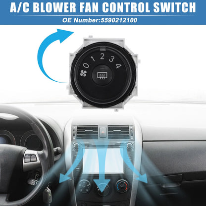 A/C Blower Fan Control Switch for Toyota Corolla XRS (2009–2013)