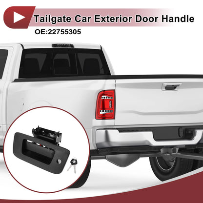 Tailgate Exterior Door Handle for Chevrolet Silverado 1500