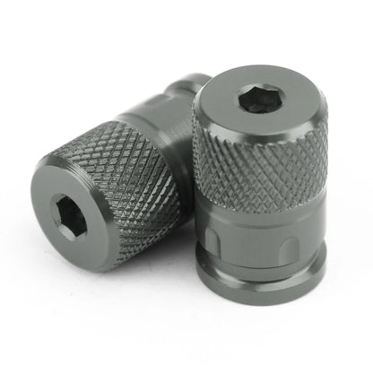 Aluminium Anti-Theft Valve Caps for Car, Auto, Motorcycle, Bike