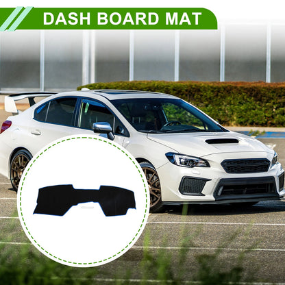 Dashboard Cover Mat for Mazda3 BP (2019-2024) Black Blue 1 Set