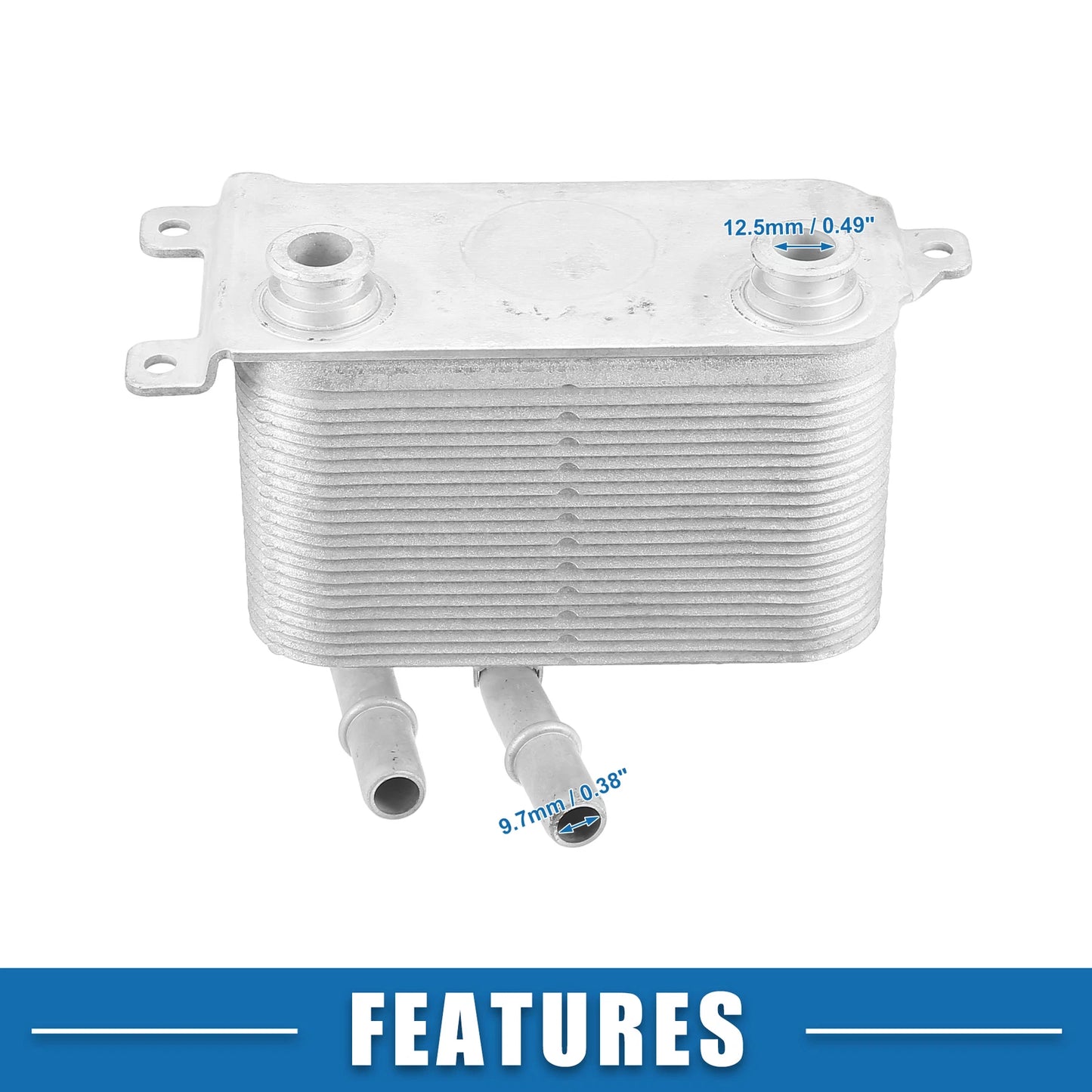Oil Cooler for BMW E60 (2006-2010) Silver Tone