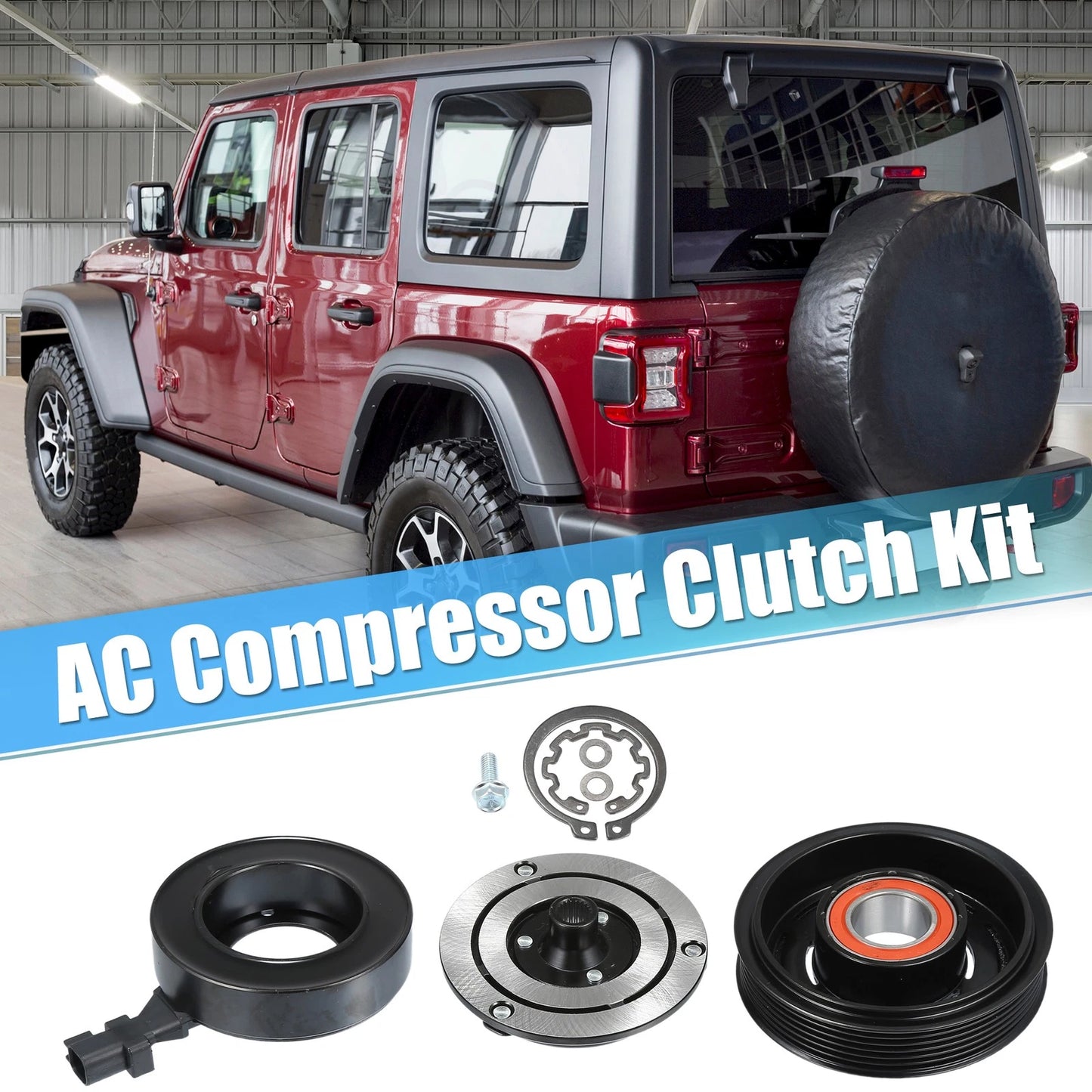 AC Compressor Clutch Set for Jeep Wrangler (2012-2018)