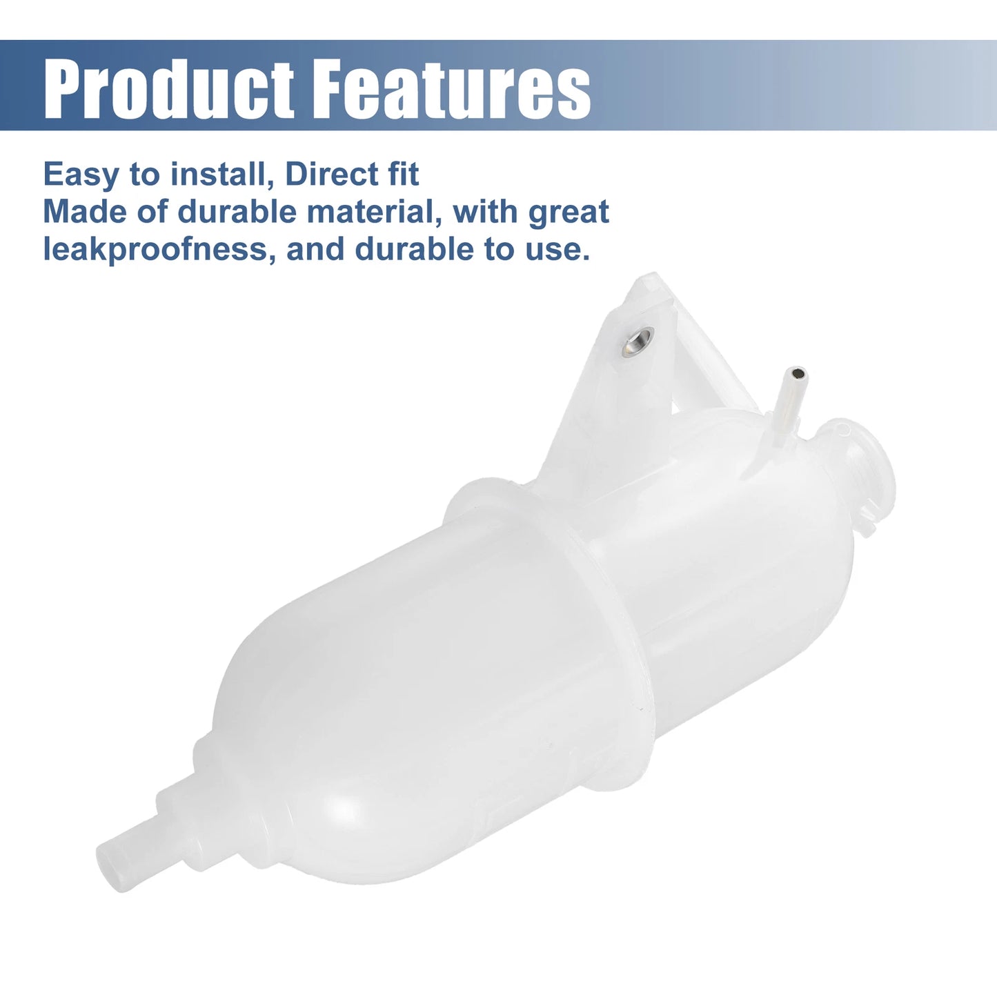 Coolant Radiator Reservoir Tank with Cap for Toyota Hilux Vigo (2005-2015)