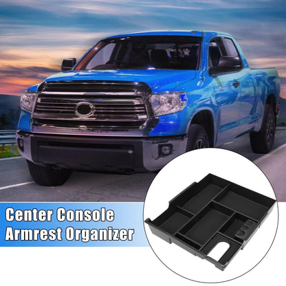 Center Console Organizer Armrest Storage Box for Toyota Tundra (2014-2019)