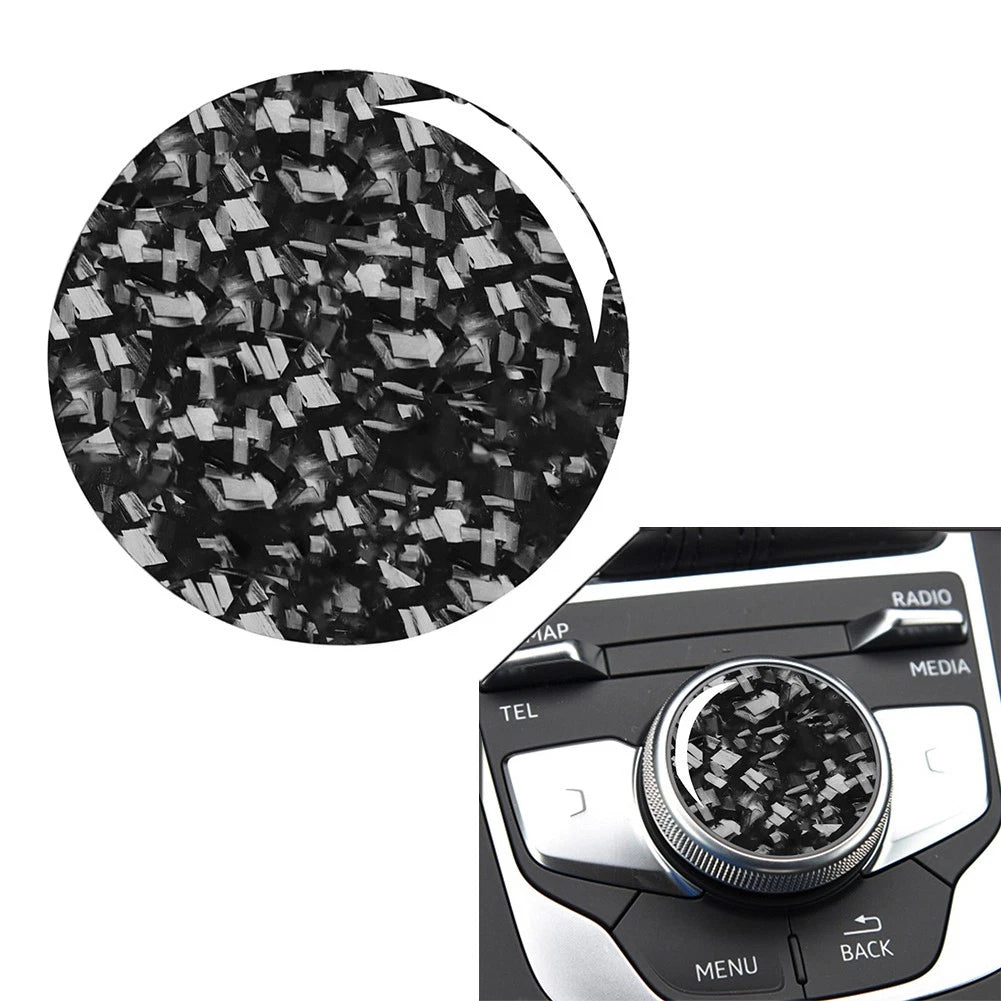 Center Console Multi-Media Control Knob Cover Trim for Audi A3 S3 RS3 (2013-2020)