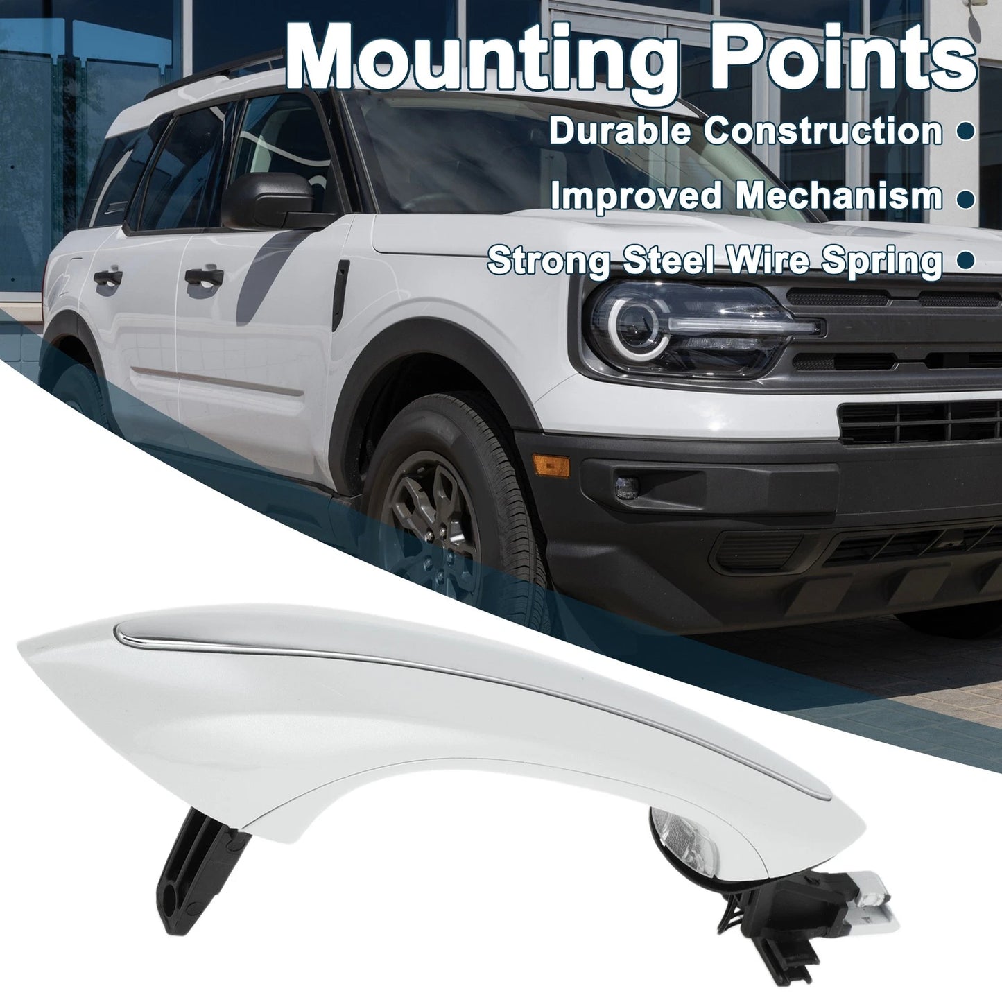 Exterior Door Handle for BMW F07 F10 F11 Rear Left