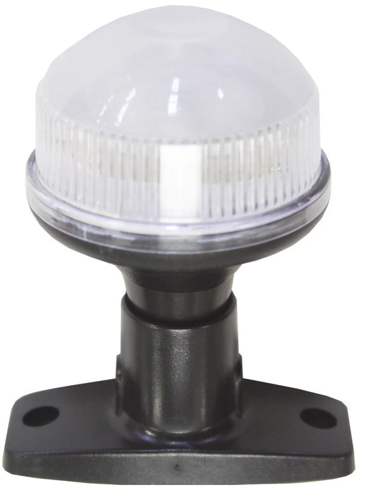 LED Boat Fixed 360° Navigation Light 100mm Height 12V All Round White